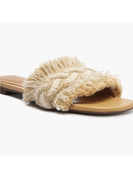 SCHUTZ Shoes - SCHUTZ Adelina Sandal Slide in Neutral